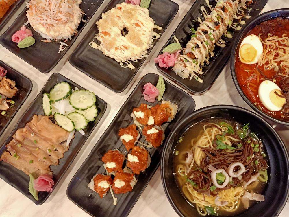 Menu of Crazy Sushi, Malate, Manila