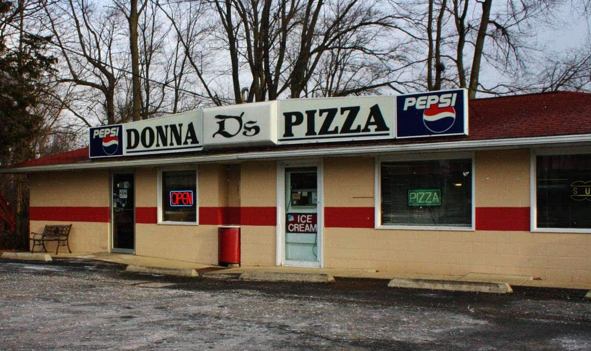 Menu of Donna D's Pizza, Ashland, Mansfield