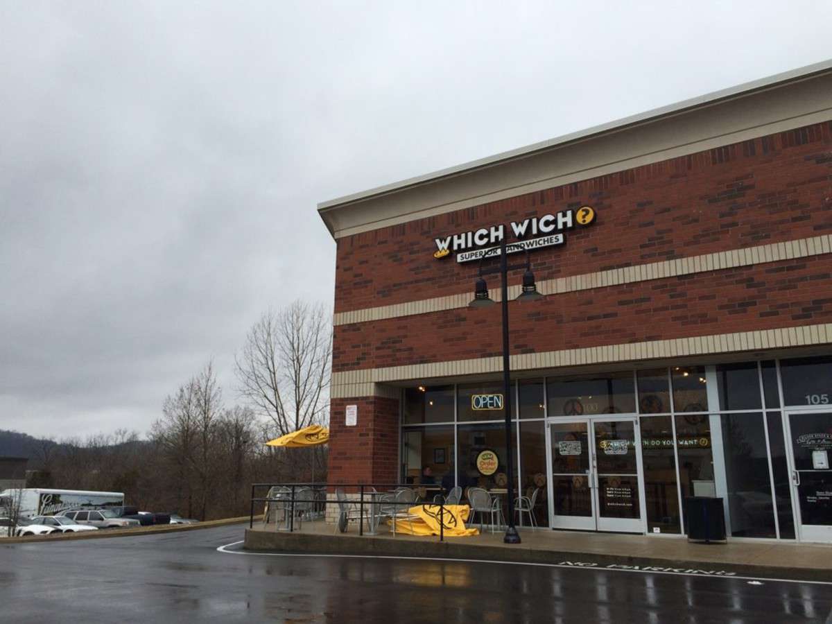 Menu of Which Wich, Franklin, Nashville