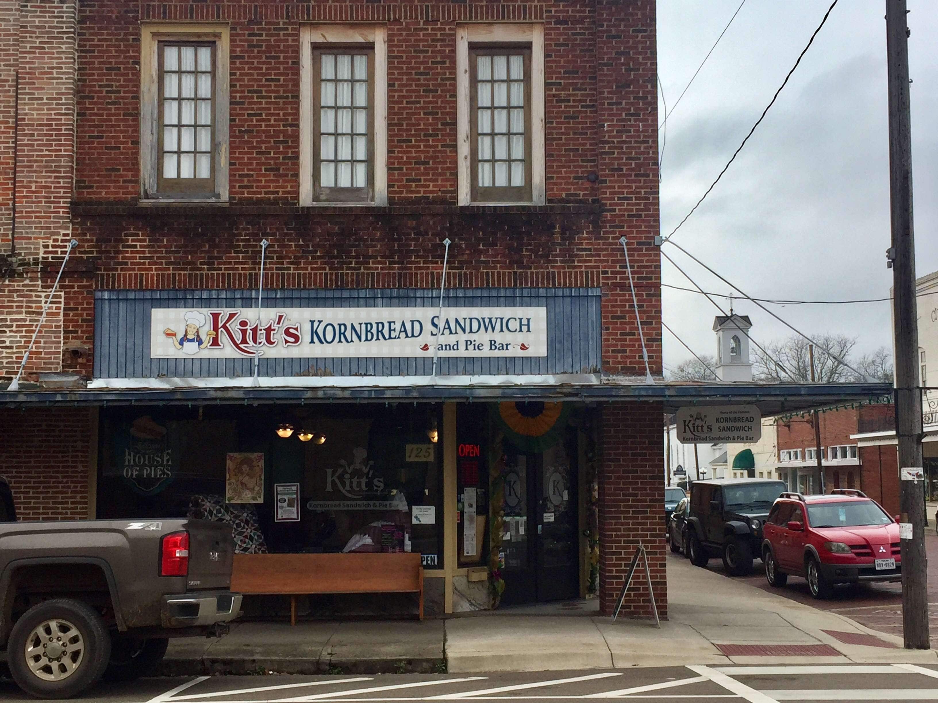 Kitt's Kornbread Sandwich & Pie Bar Menu