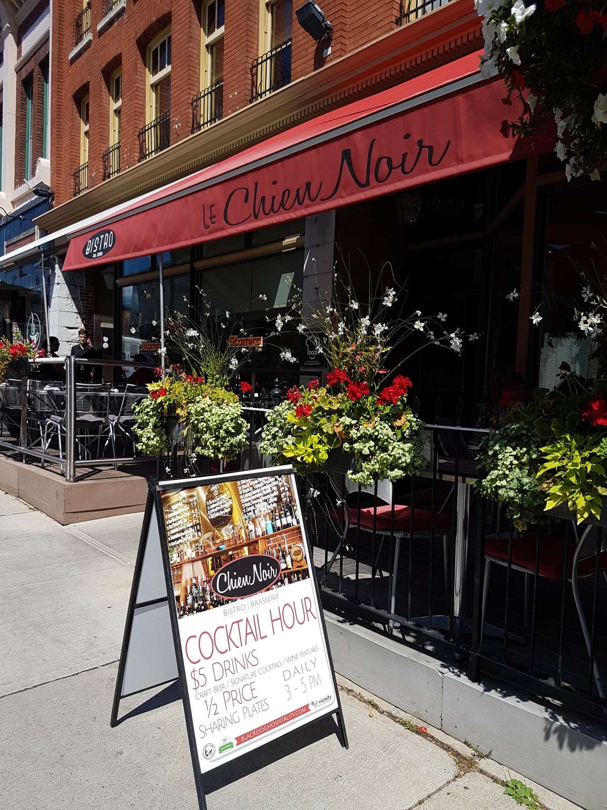 Le Chien Noir Bistro Kingston Kingston Urbanspoonzomato