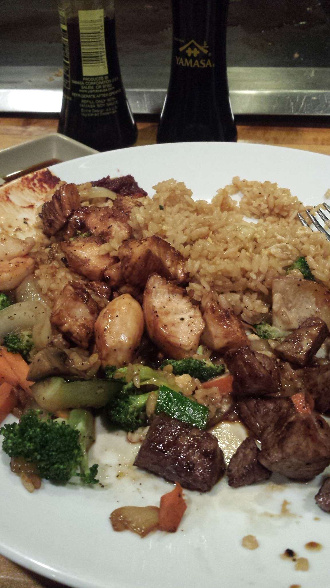 toyama japanese steak house menu