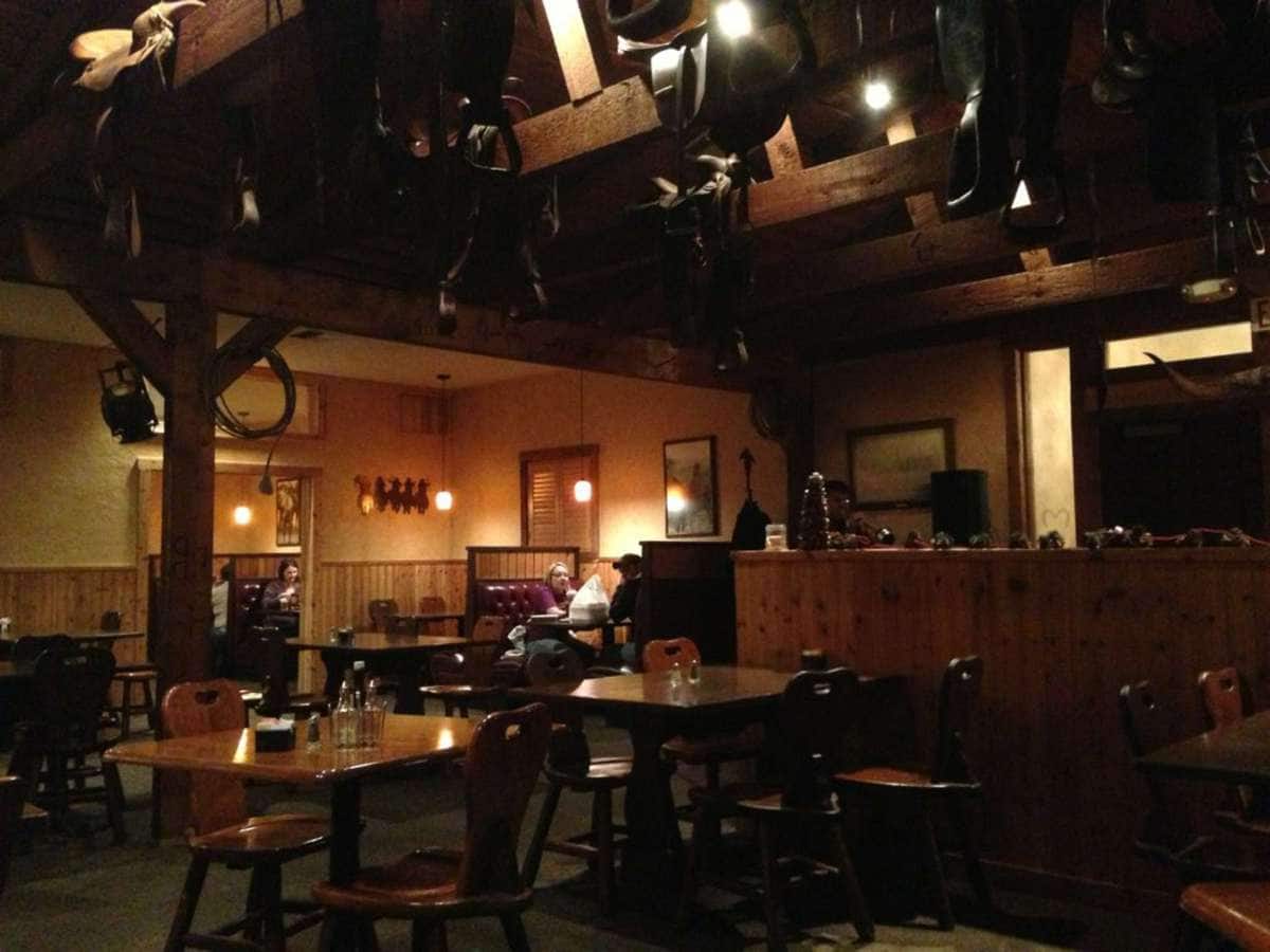 Menu of McBride's Steakhouse, Wichita Falls, Wichita Falls