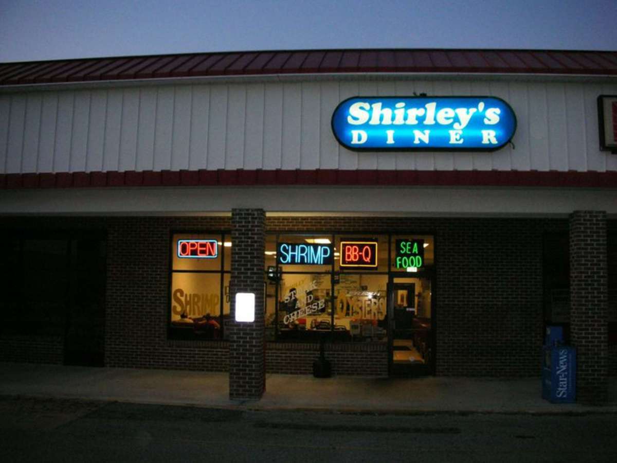 Shirley's Diner Menu, Menu for Shirley's Diner, Leland, Wilmington