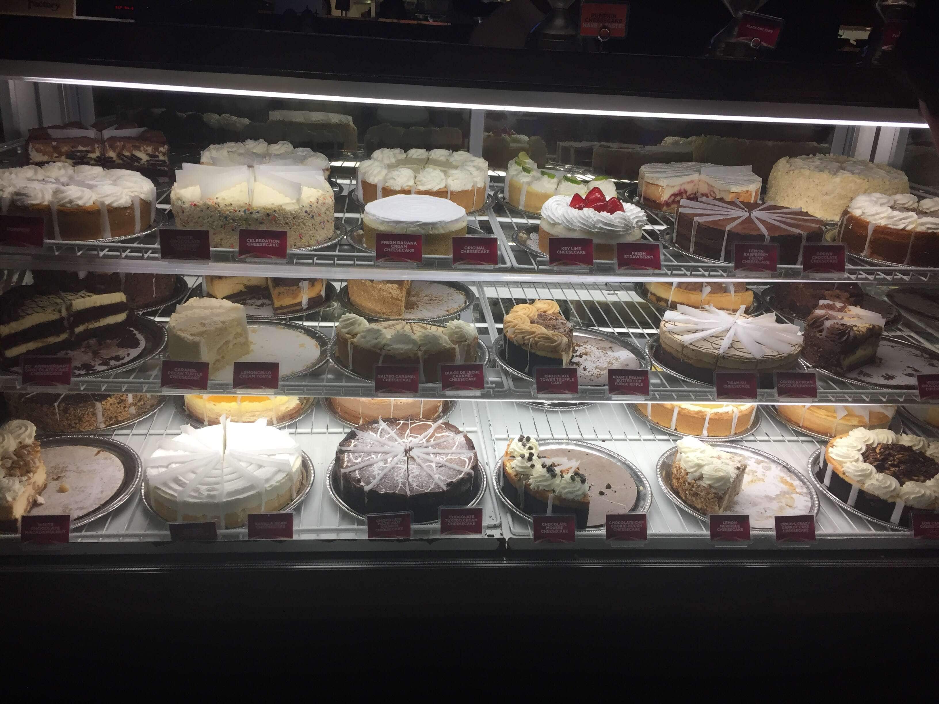 Menu of The Cheesecake Factory at Destiny USA, Syracuse, Syracuse