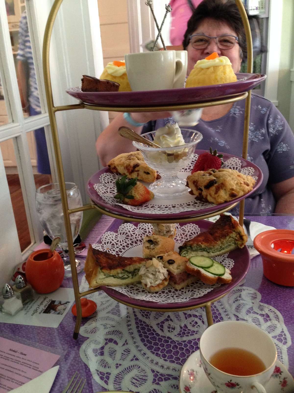 Kelly P S Review For Wisteria Tea Room Cafe Fort Myers