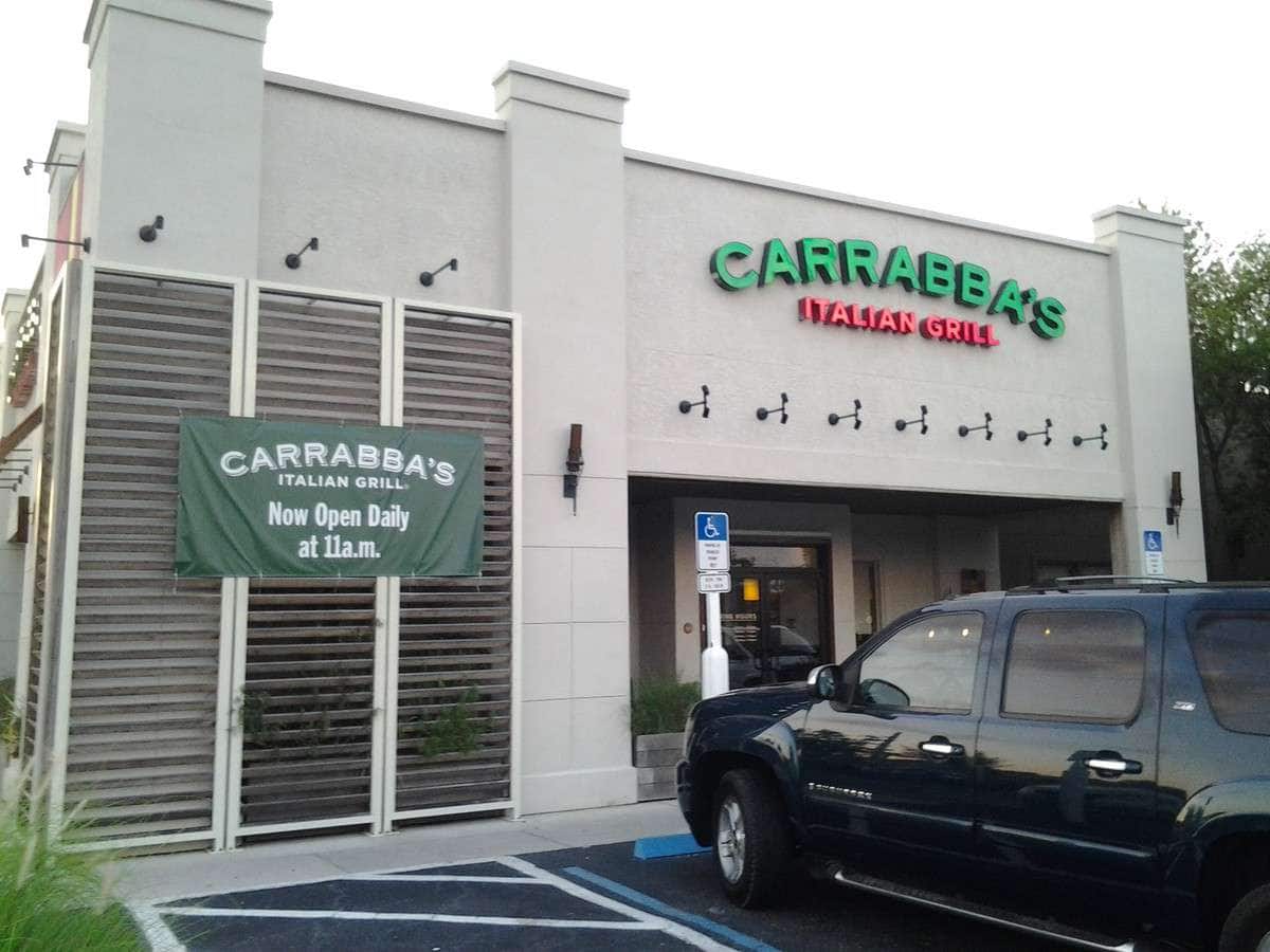 Menu of Carrabba's Italian Grill, Bradenton, Tampa Bay