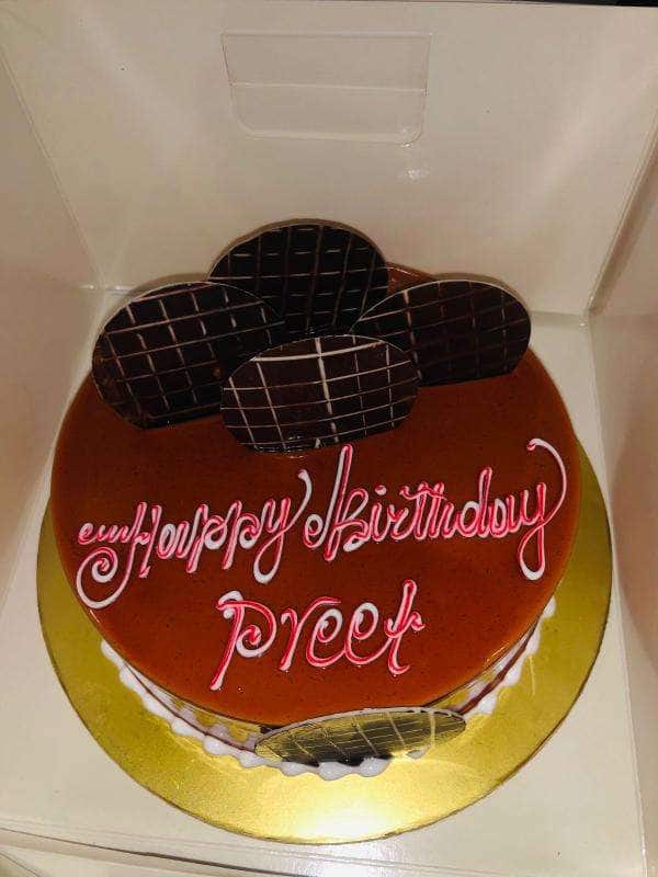 Preet Happy Birthday Cakes Pics Gallery