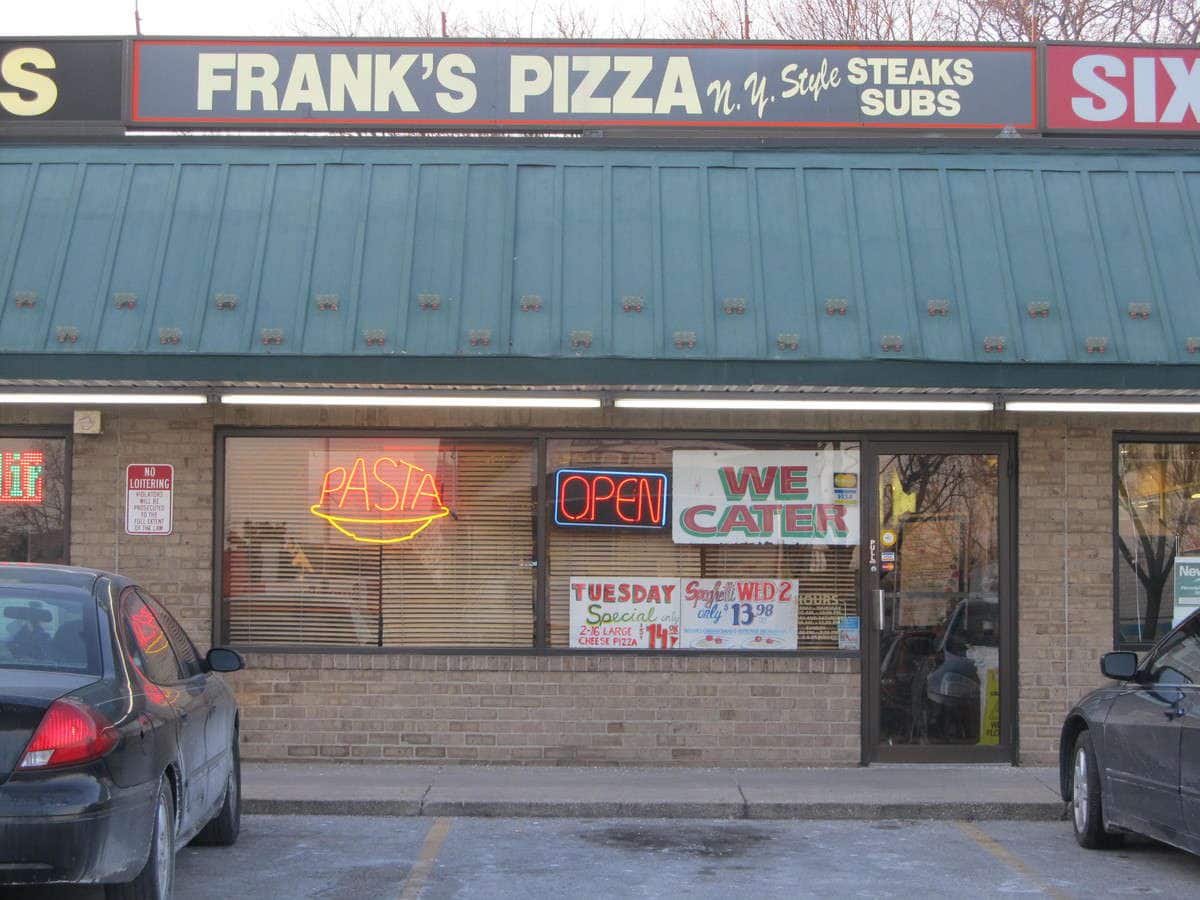Frank's Pizza and Pasta, Northeast Baltimore/Hamilton, Baltimore Zomato