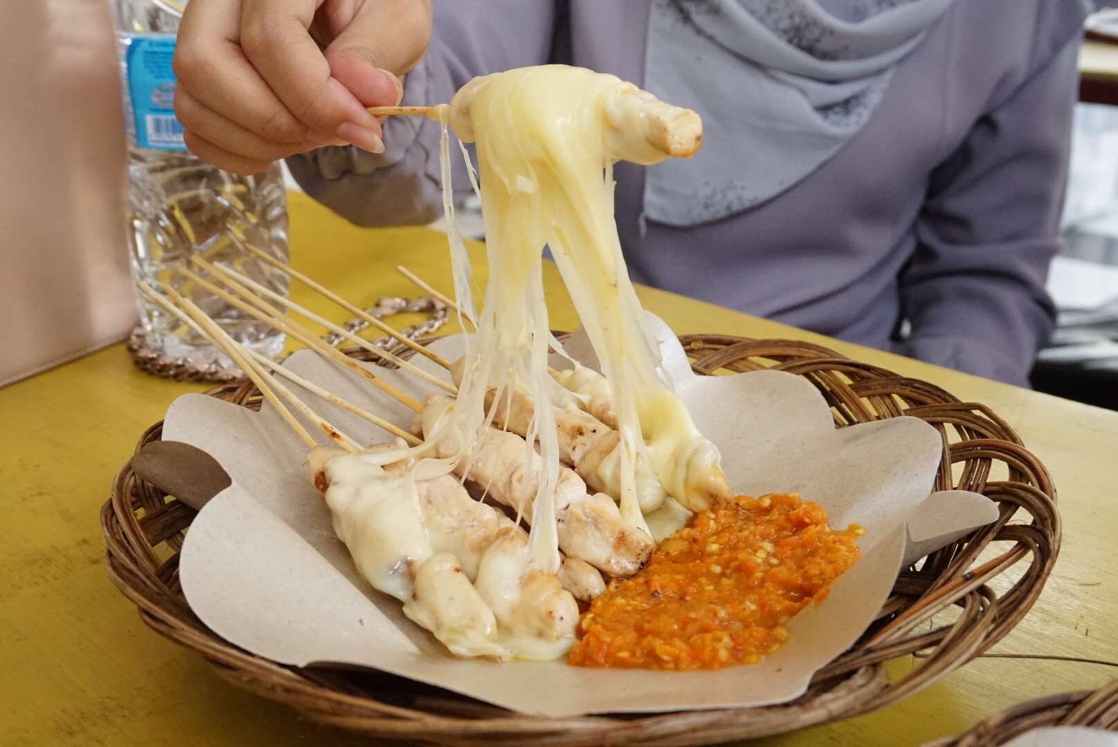 Hasil gambar untuk Taichan Mozzarella â€“ Wara Wiri Sate Taichan