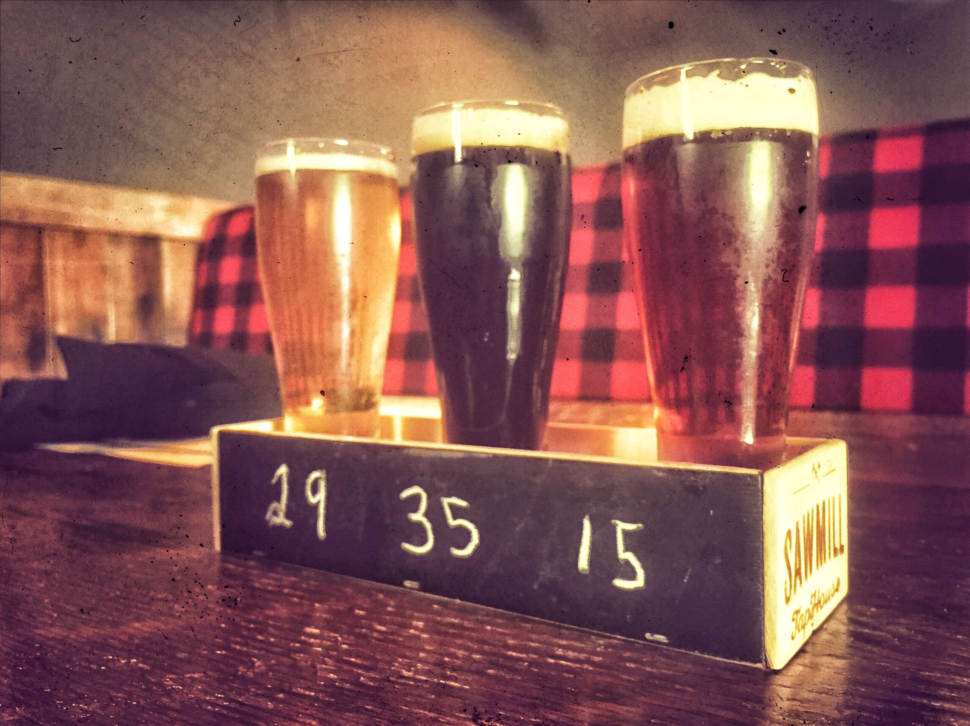 Menu of Sawmill TapHouse & Grill, Chemainus, Chemainus