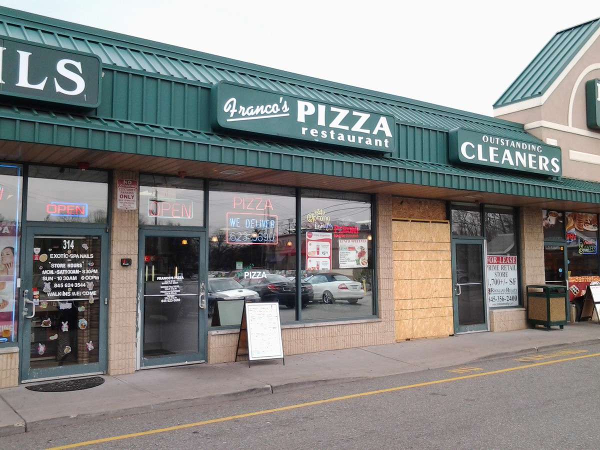 Menu of Franco's Pizza, Nanuet, Hudson Valley