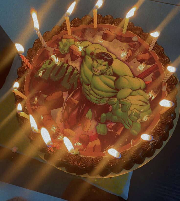 Simple Hulk cake #fyp #cake #cakesotiktok #cakedesign #birthdaycake #b... |  TikTok