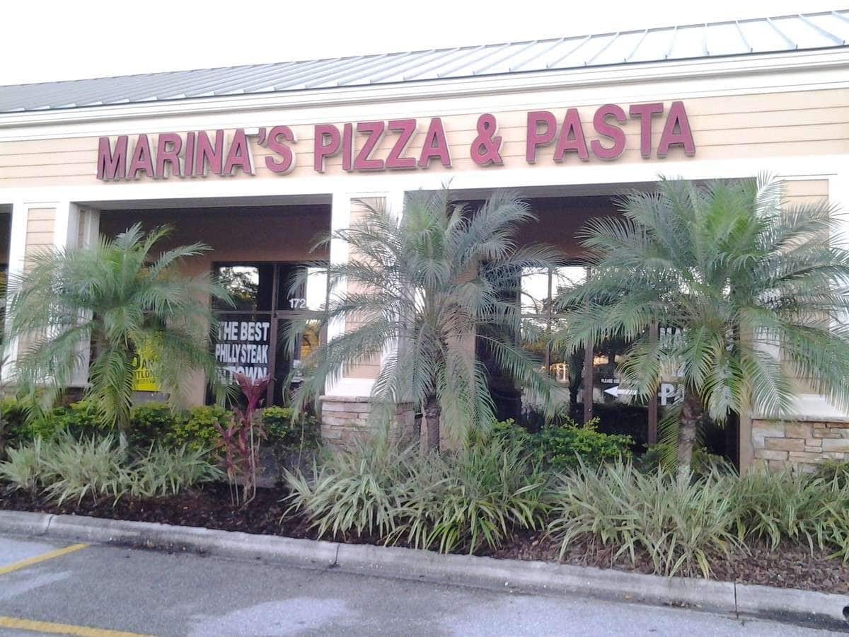 Menu of Marina's Pizza, Bradenton, Tampa Bay