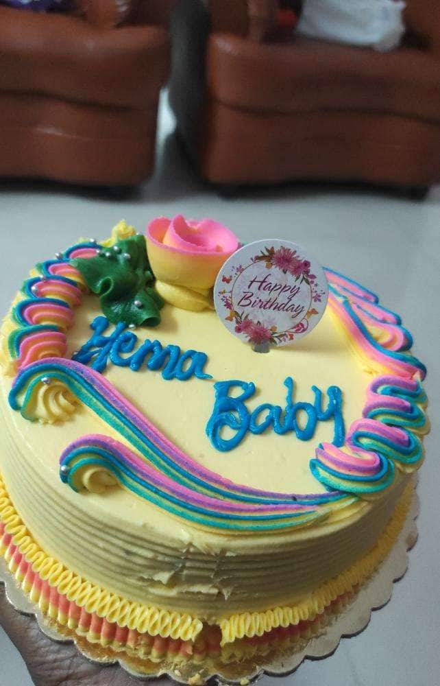 100+ HD Happy Birthday hema Cake Images And Shayari