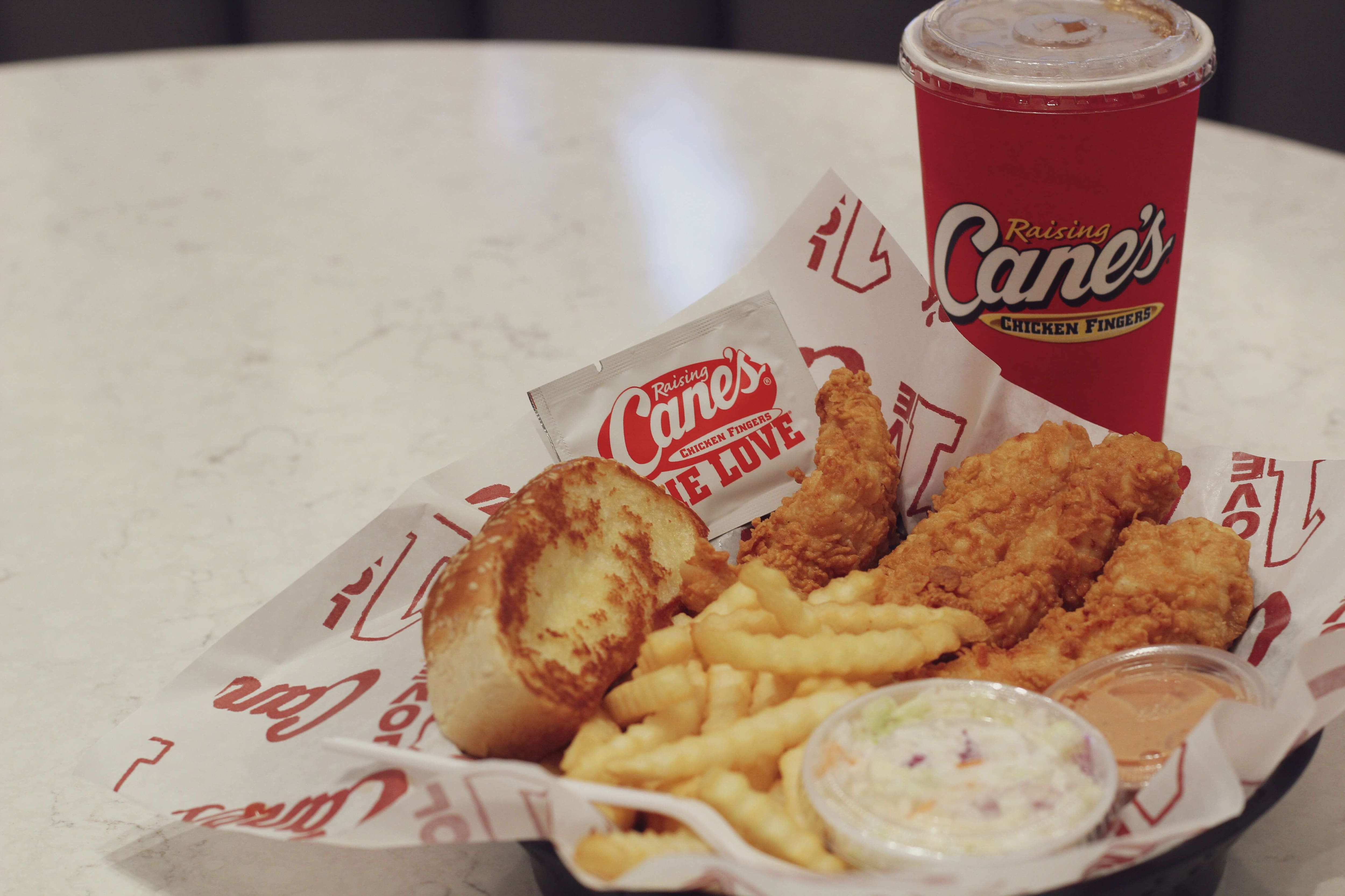 Raising Cane's Menu UAE Menu Page