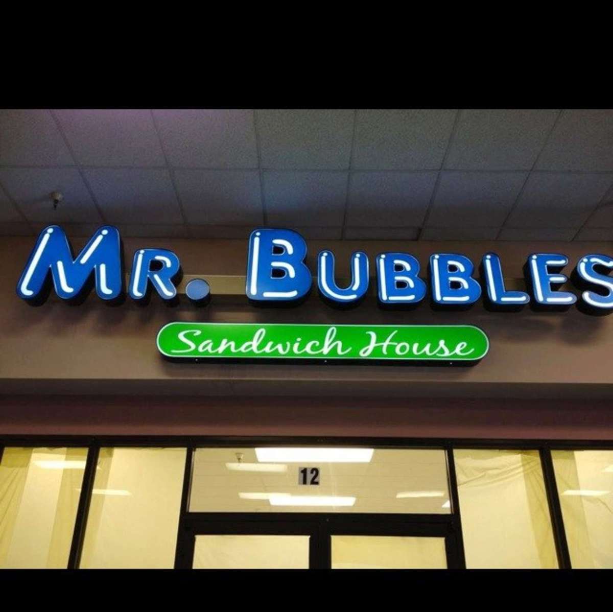 Menu of Mr Bubbles Sandwich House, Terrytown, New Orleans