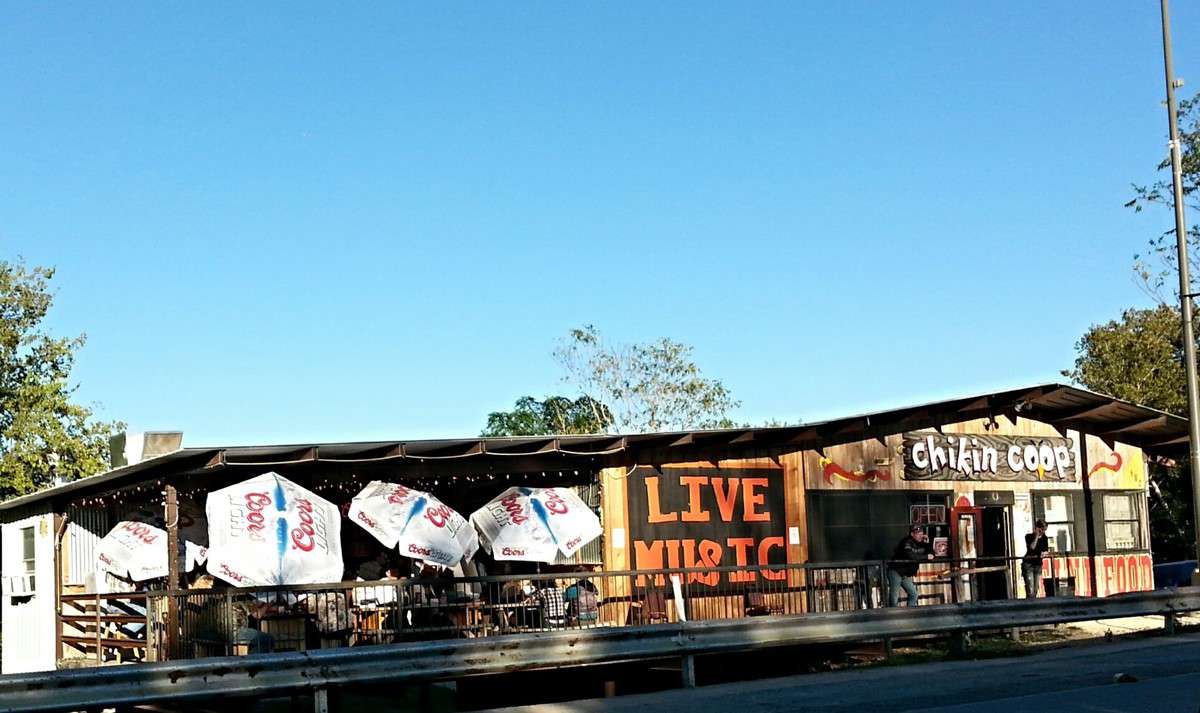 Chickin' Coop Menu, Menu for Chickin' Coop, Bandera, Bandera