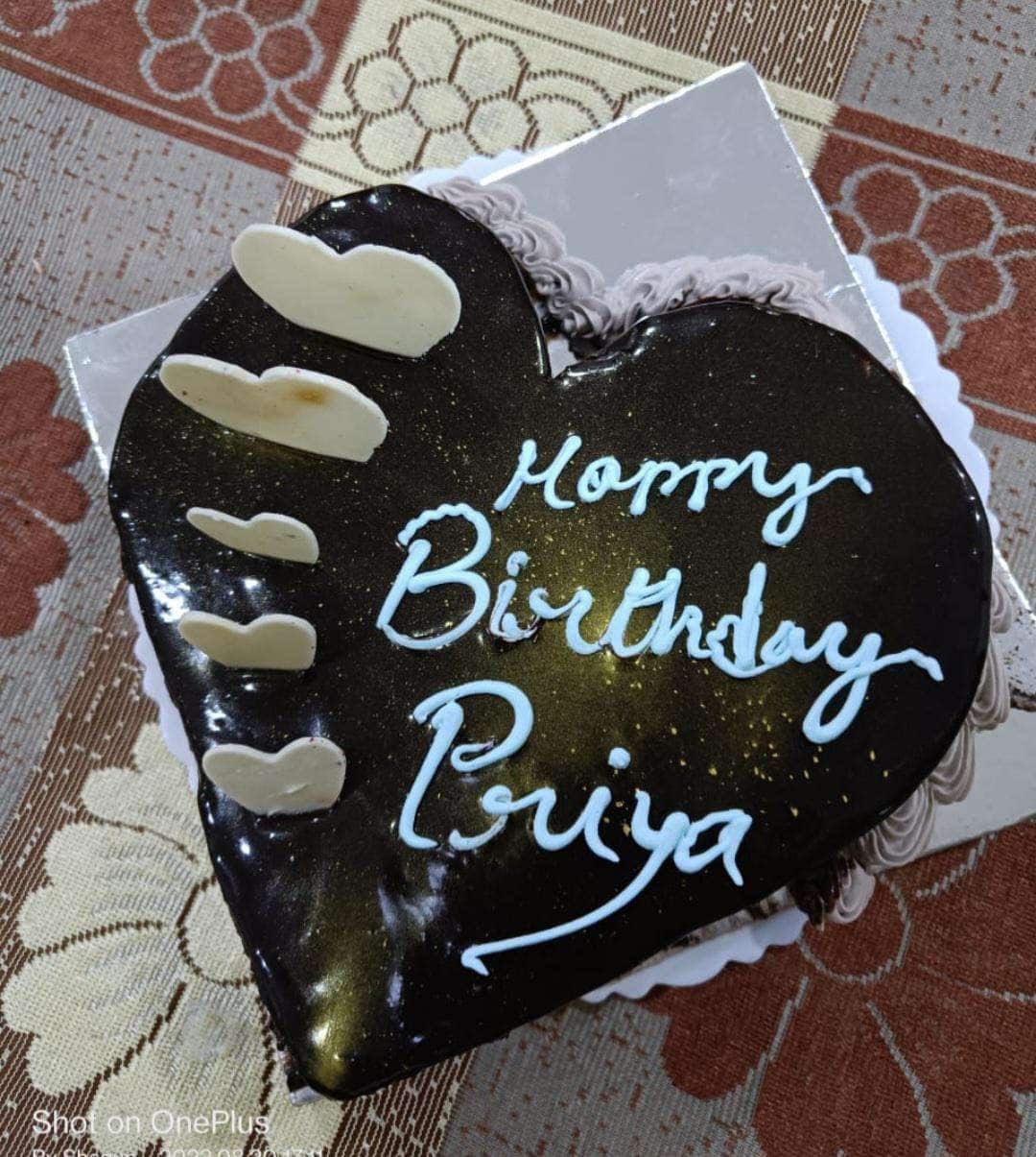 Cake Happy Birthday Priya! - Greetings Cards for Birthday for Priya -  messageswishesgreetings.com