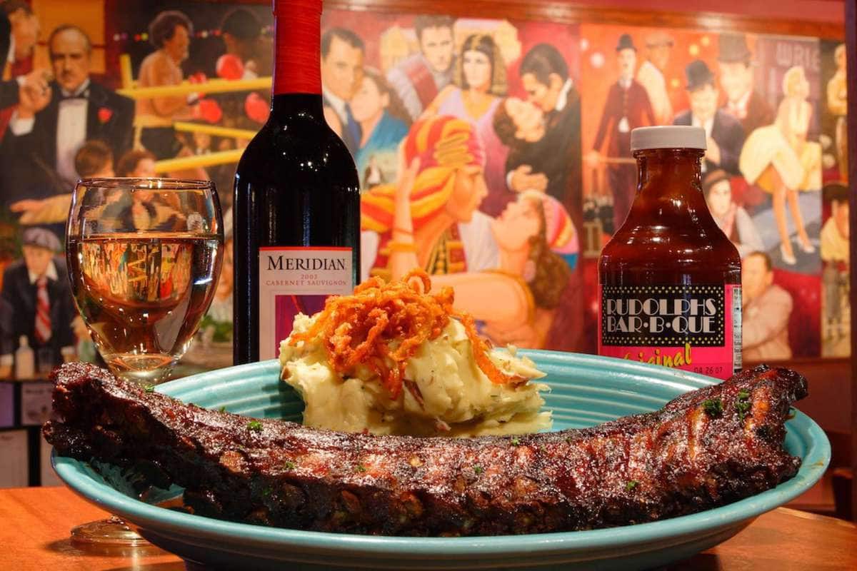 Menu of Rudolphs BarBQue, Minneapolis, Twin Cities