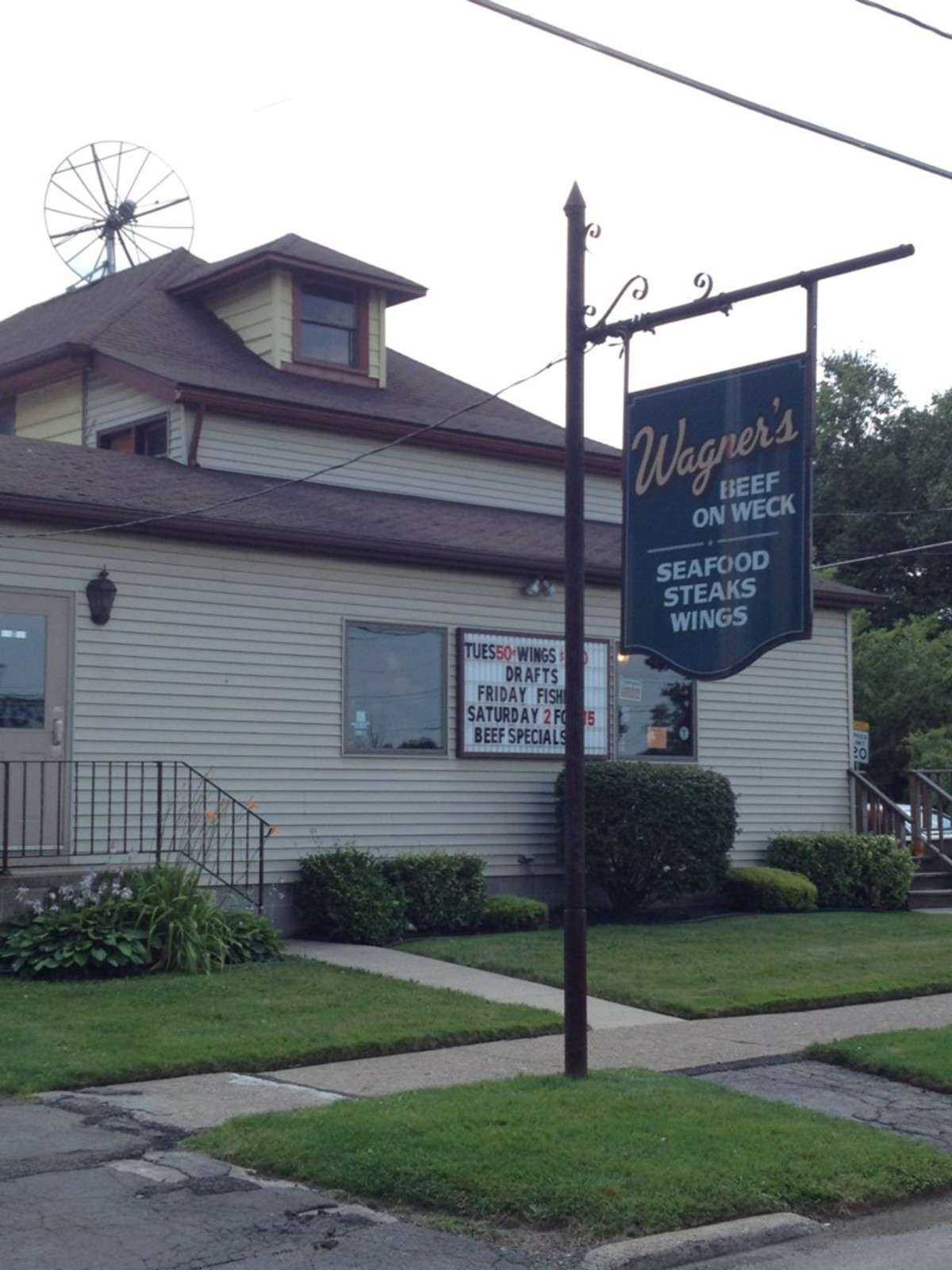 Menu of Wagner's, Lockport, Buffalo