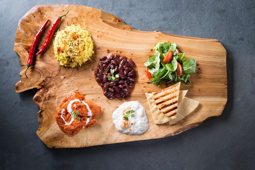 Menu of Twisted Indian Modern Wraps, Barrie, Barrie