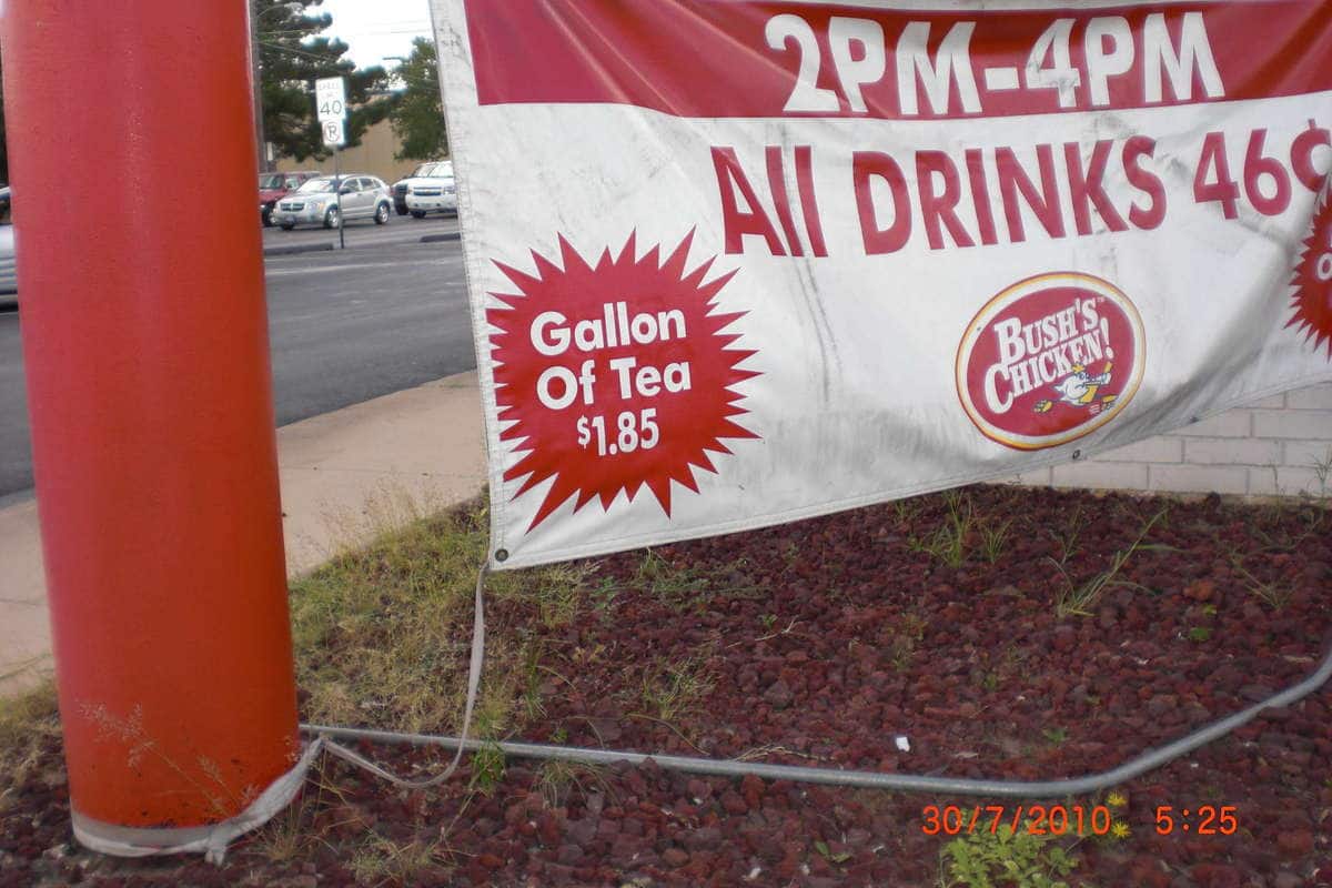 Bush's Chicken Menu, Menu for Bush's Chicken, Odessa, Odessa