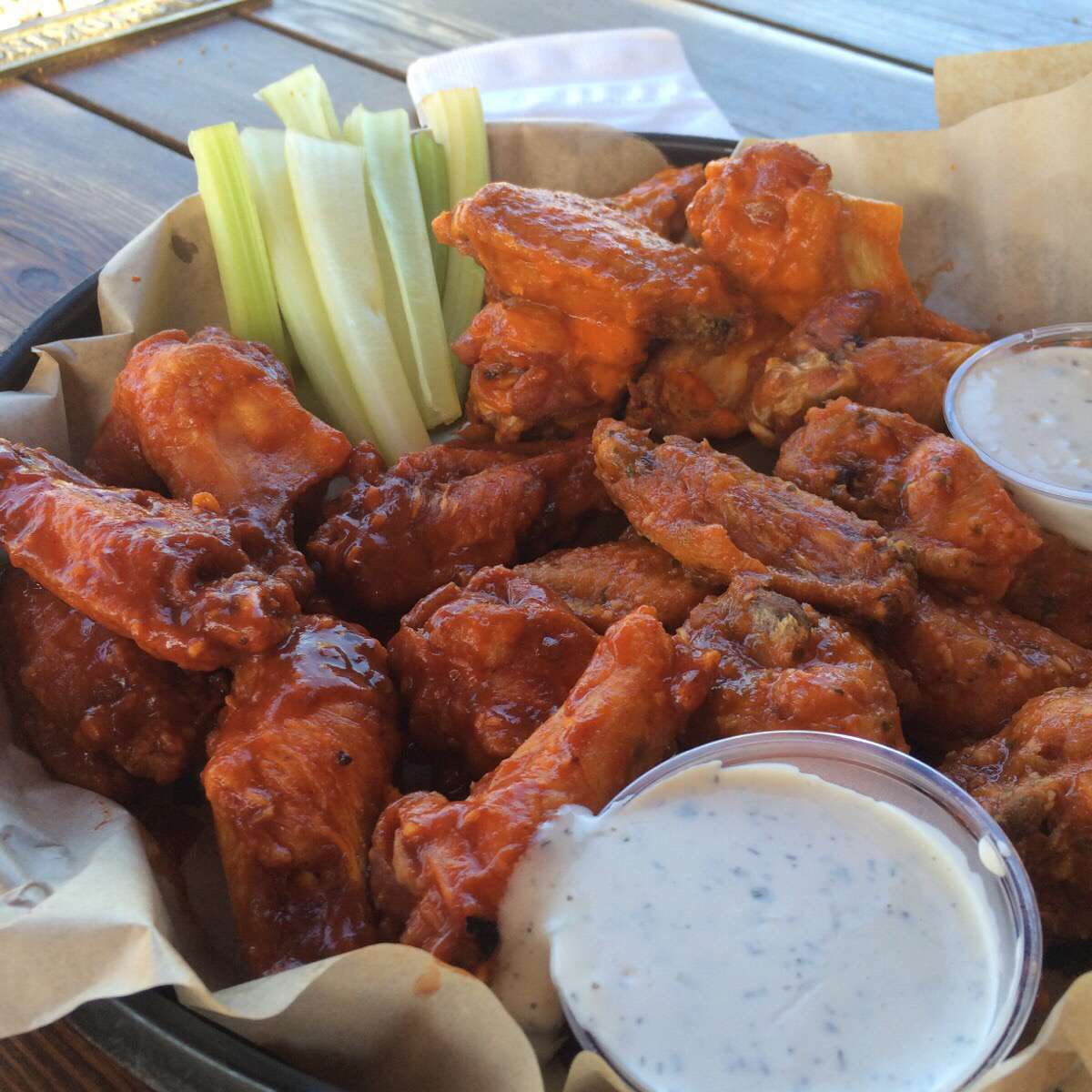 Menu of Fire on the Mountain Buffalo Wings Interstate, Overlook, Portland