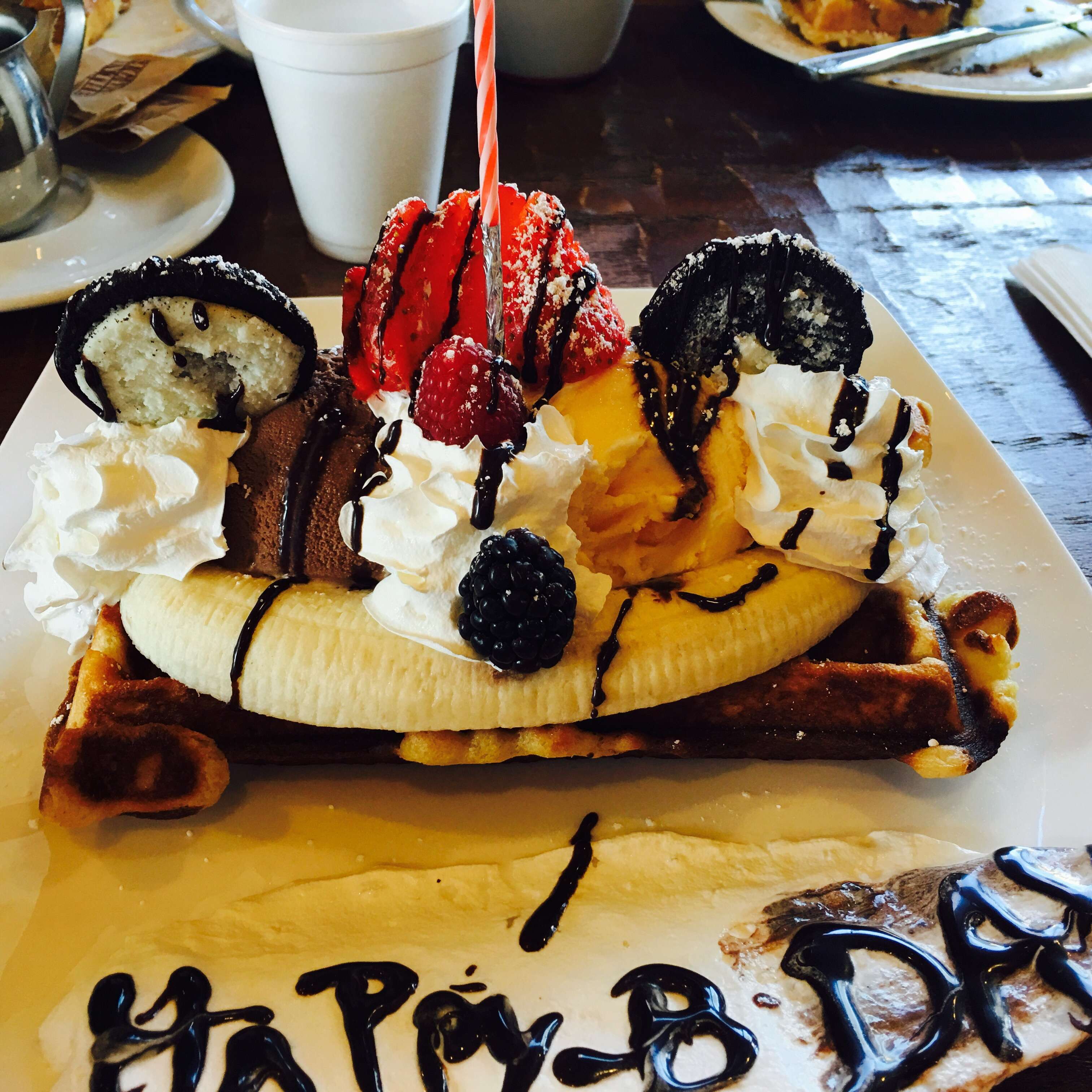 Belgium Waffle Haus Granada Hills Los Angeles