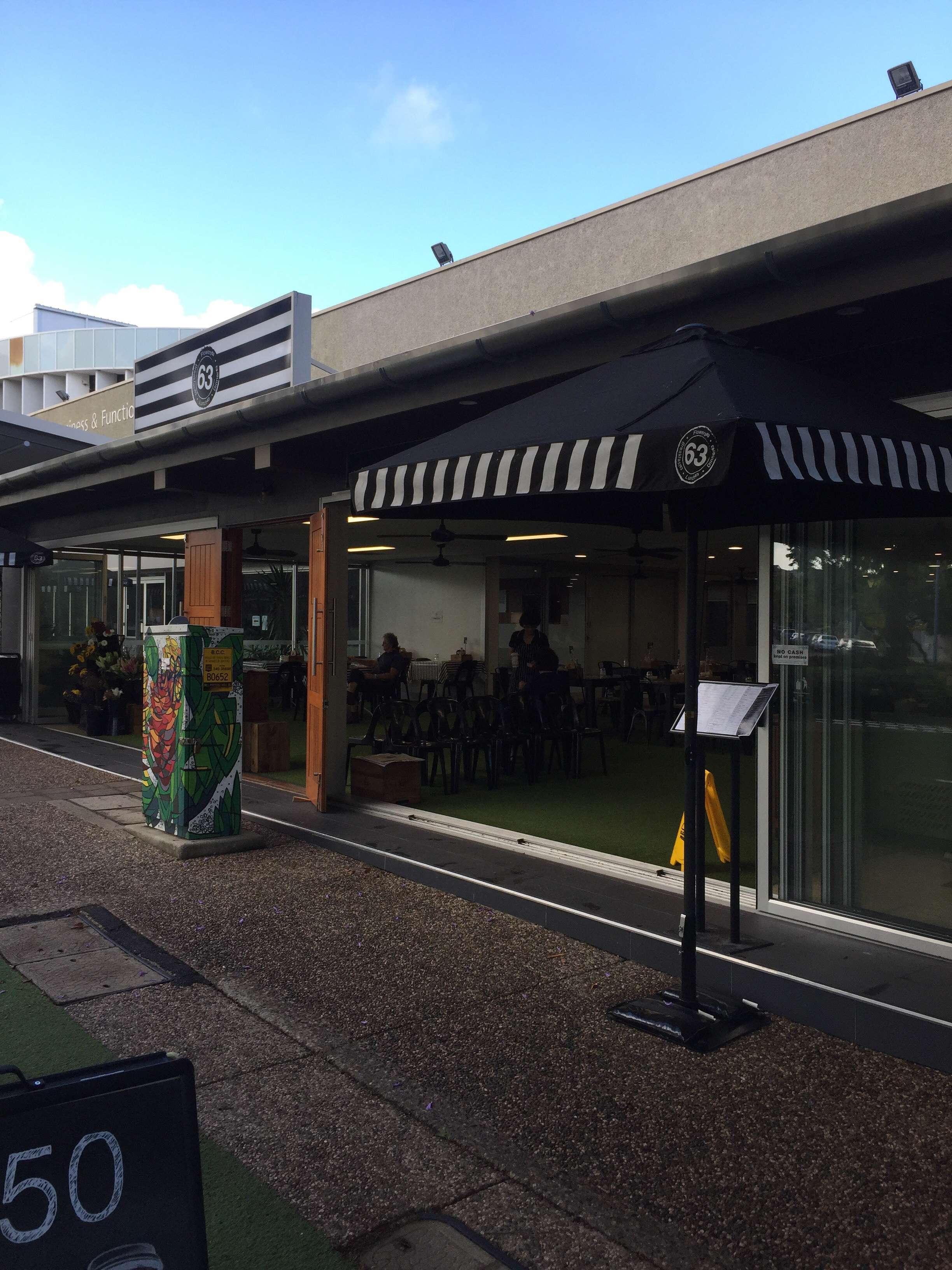 Menu of Cafe 63, Greenslopes, Brisbane