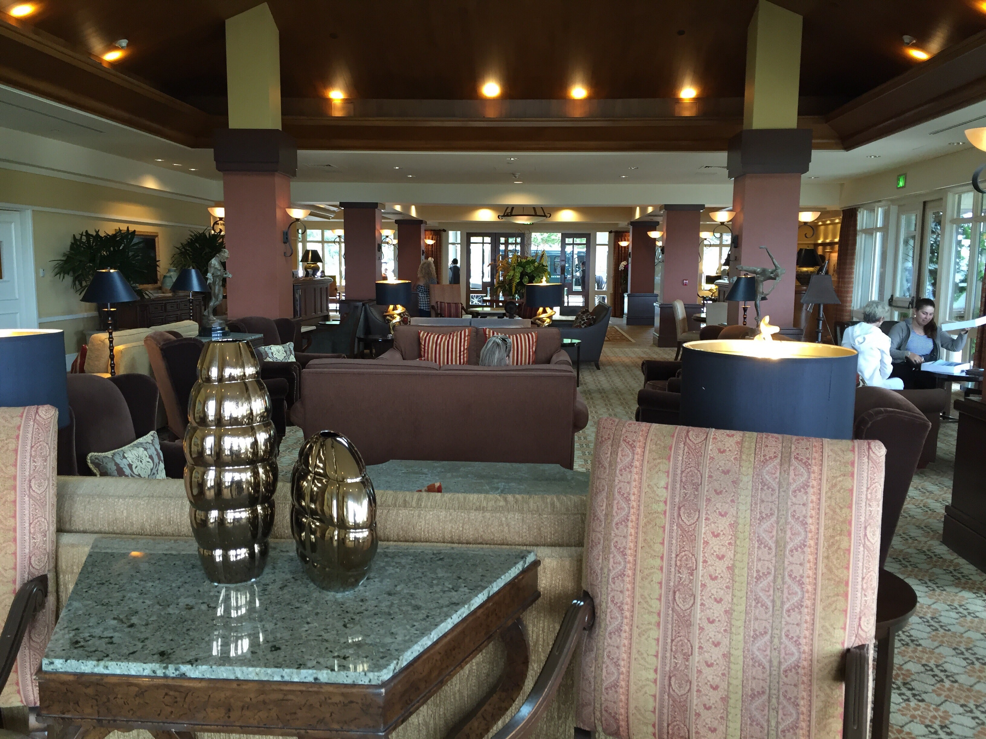 Menu of Lobby Lounge/ Inn at Spanish Bay, Pebble Beach, Monterey Bay