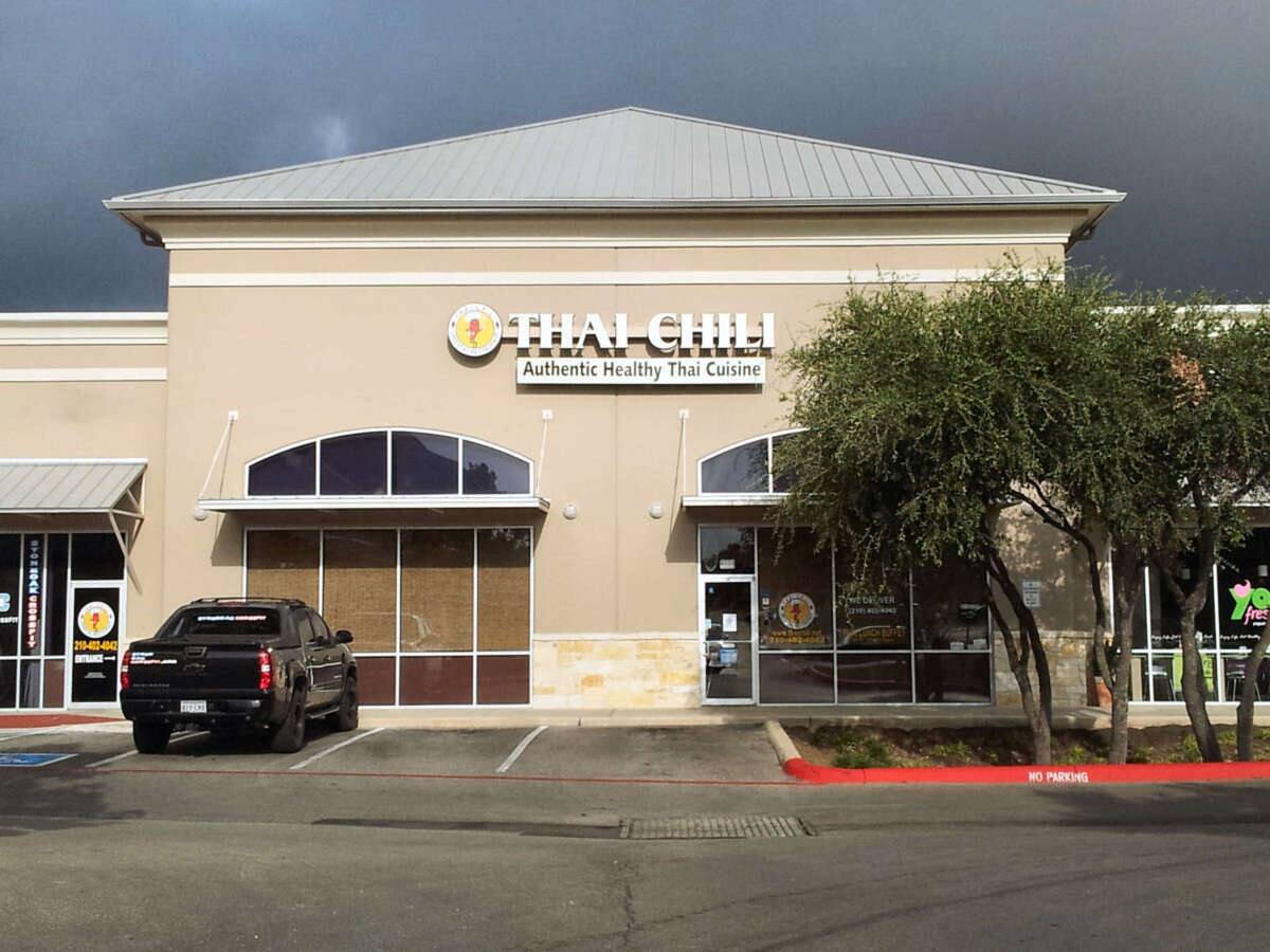 Menu of Thai Chili, San Antonio, Stone Oak