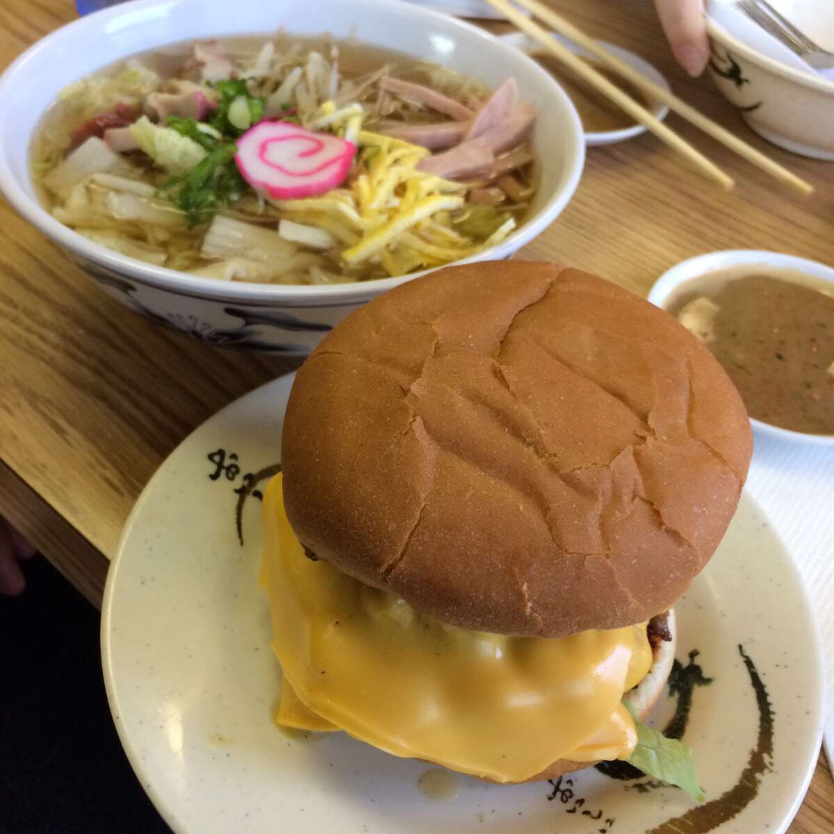 Menu of Shige's Saimin Stand, Wahiawa, Rest of Hawaii