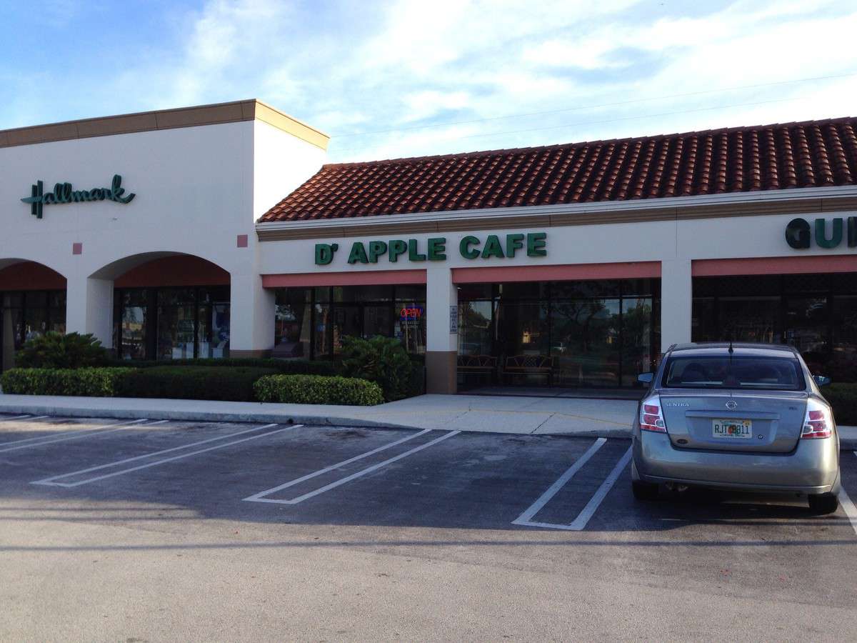 Menu of D'Apple Cafe, Coral Springs, Miami