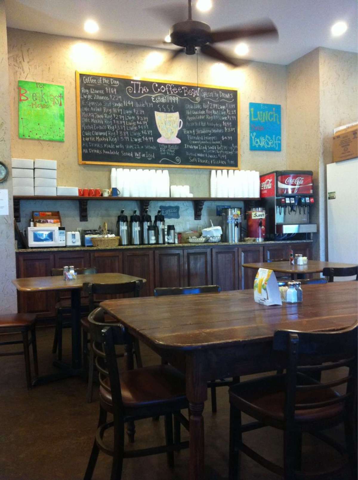 Menu of The Coffee Bean, Monroe, Monroe