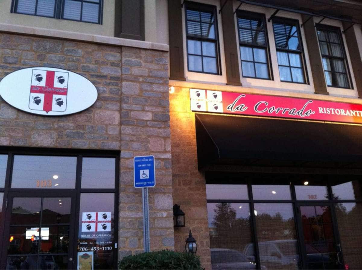 Menu of Da Corrado Ristorante, Greensboro, Greensboro