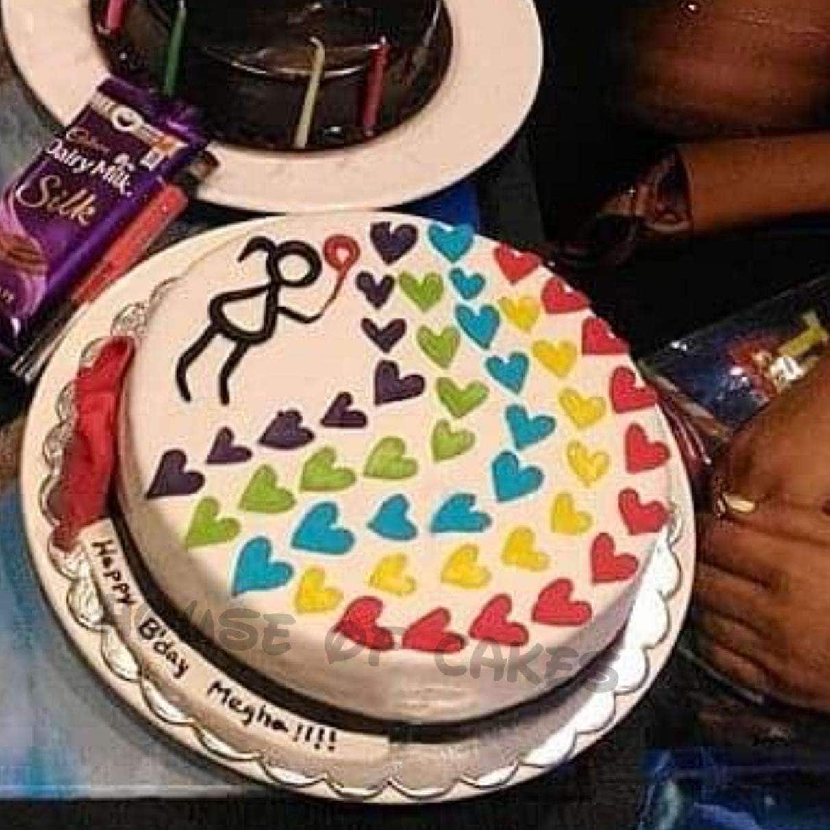 Love Story Cake