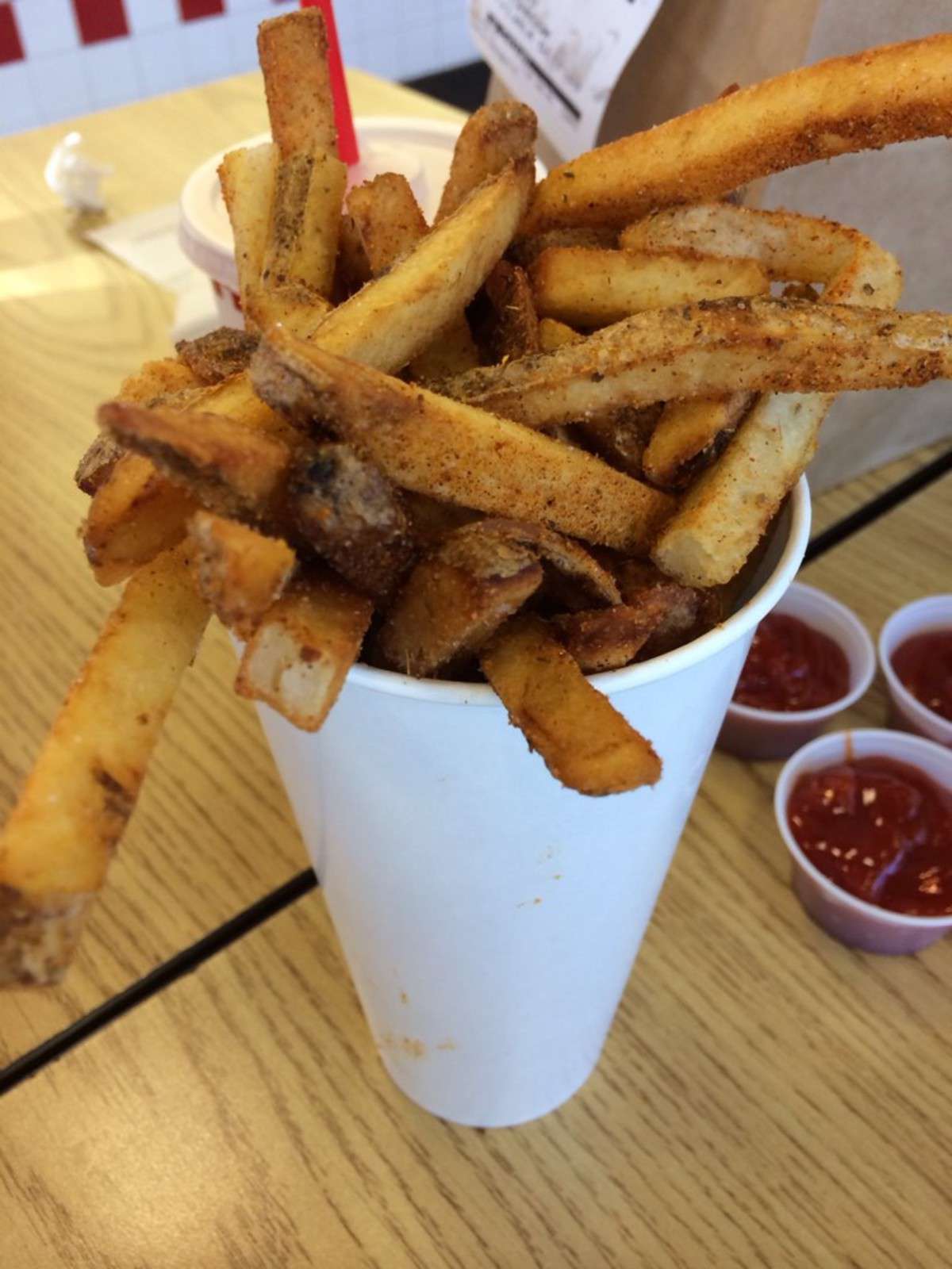 Menu of Five Guys Burgers and Fries, Westside, El Paso