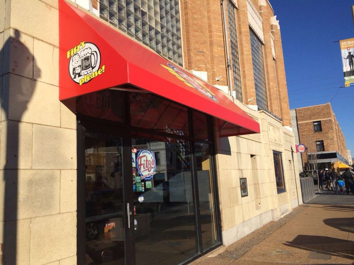 Menu of Fitz's, St Louis, St. Louis