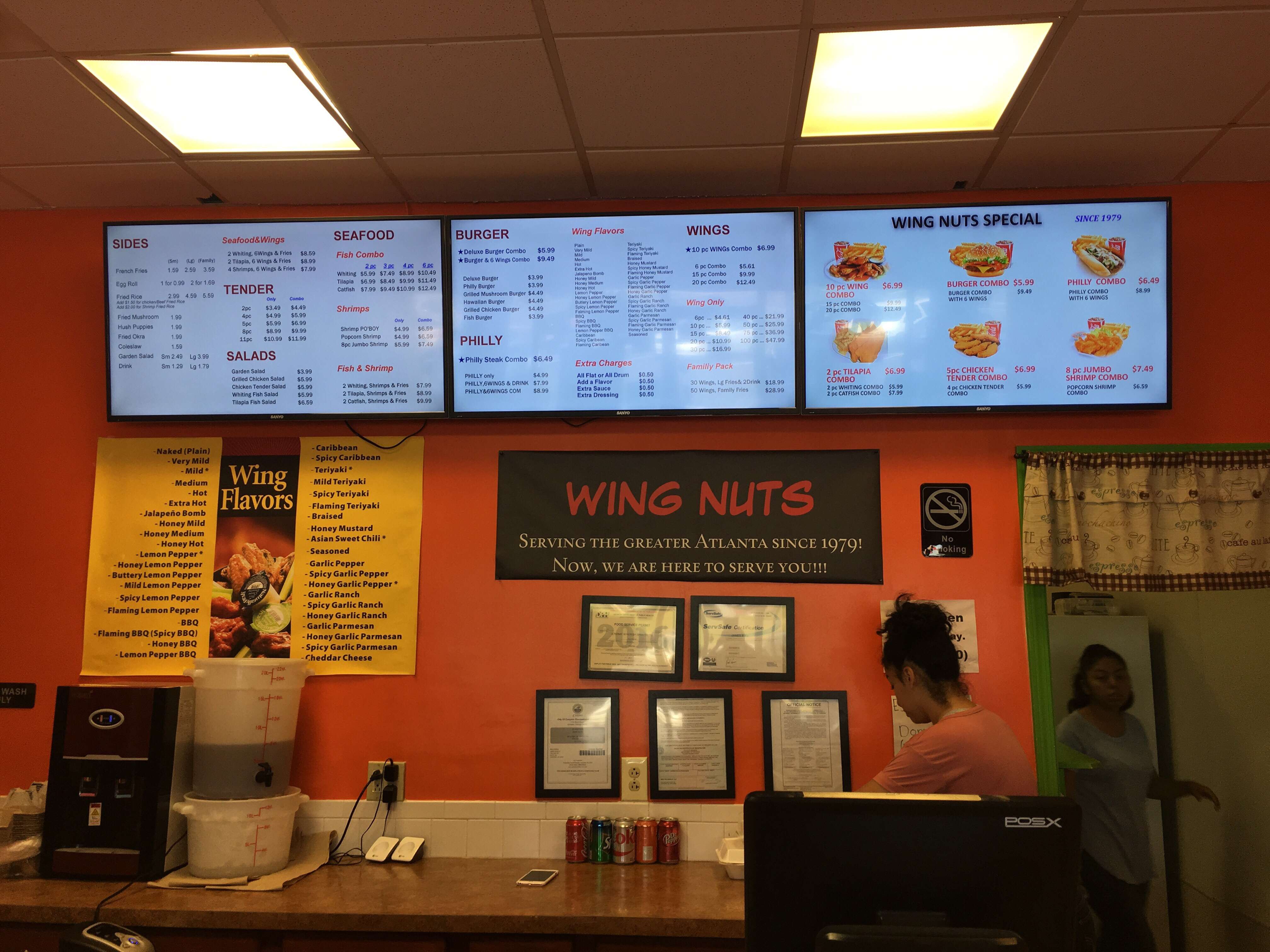 Wing Nuts, Conyers, Atlanta