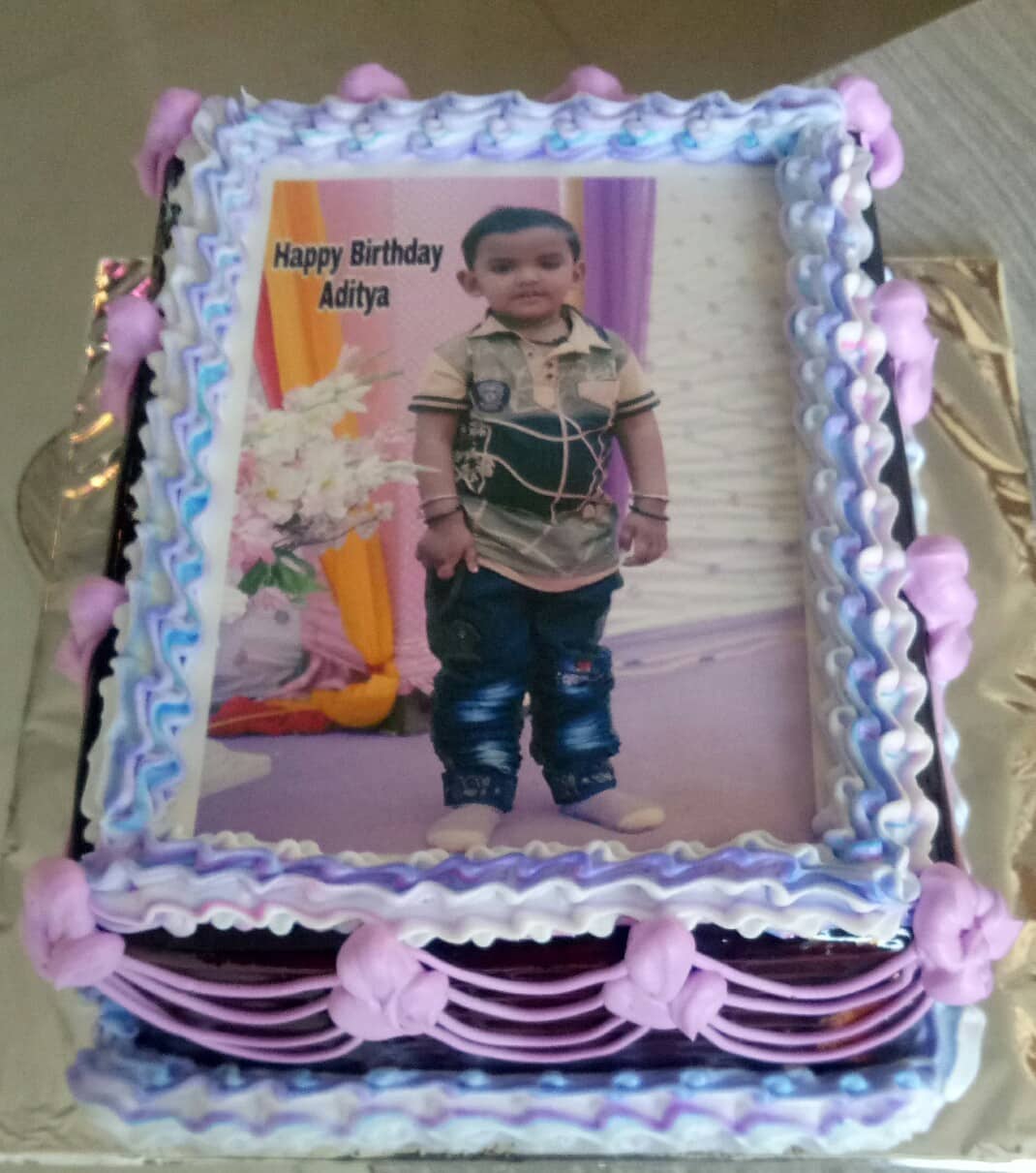 Happy Birthday Aditya Cake Man - Greet Name