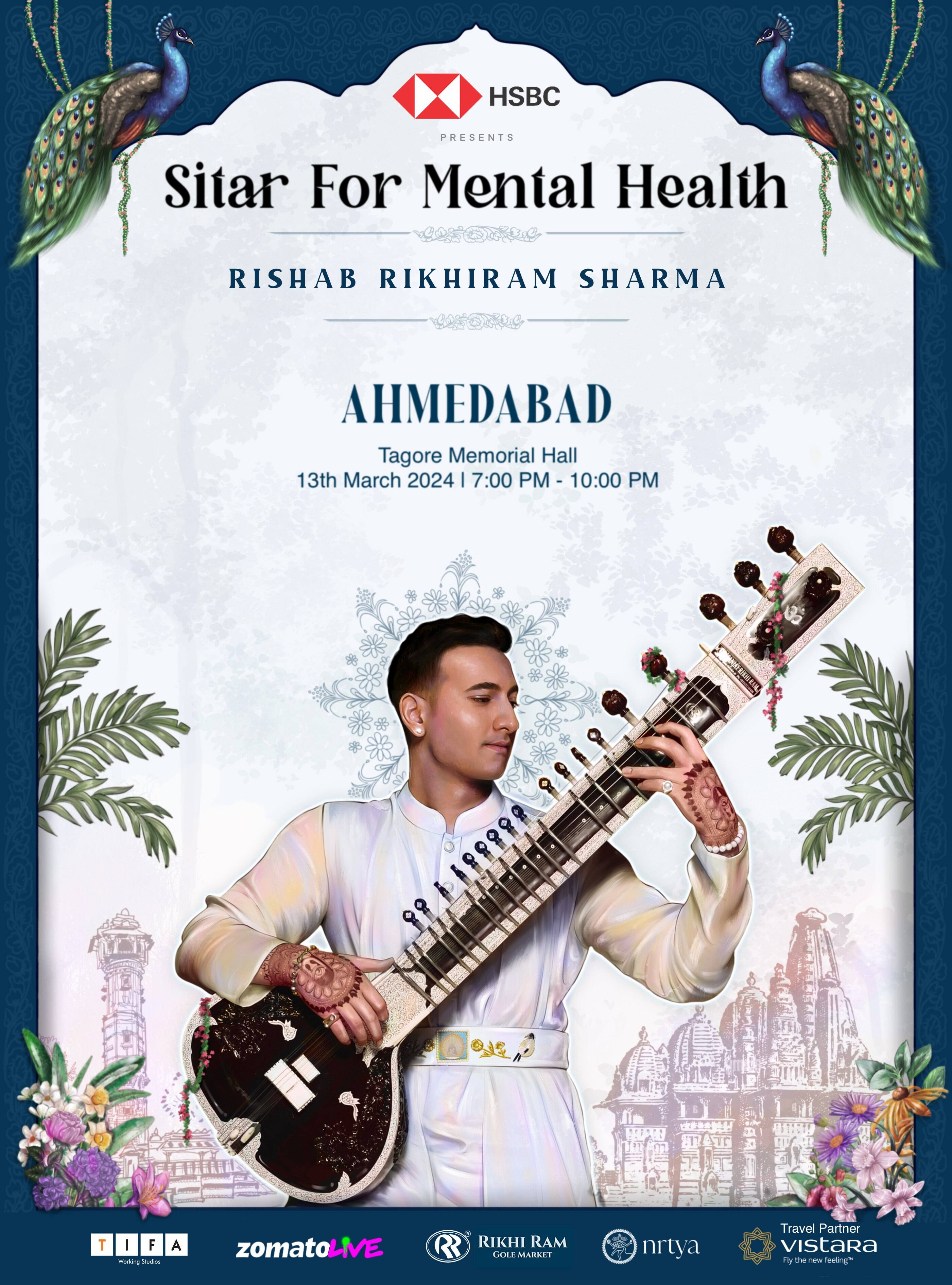 Sitar For Mental Health Best seller and Trending event Tickets
