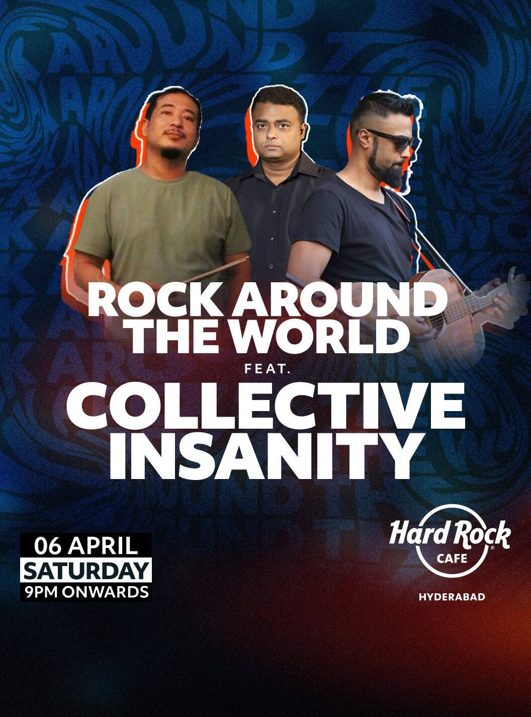 Rock Around the World Best seller event Tickets Hyderabad - Zomato