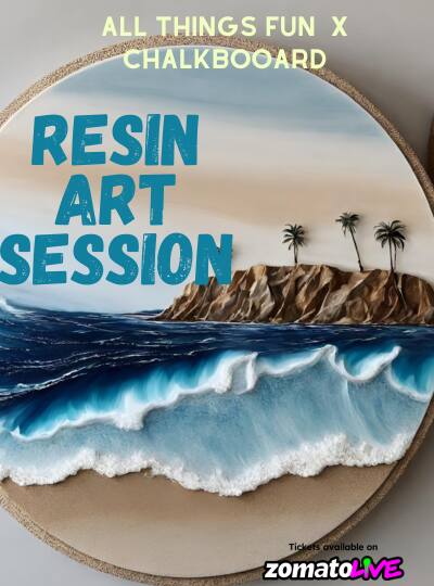 Resin Art Session Experiences and Best seller event Tickets Delhi NCR ...