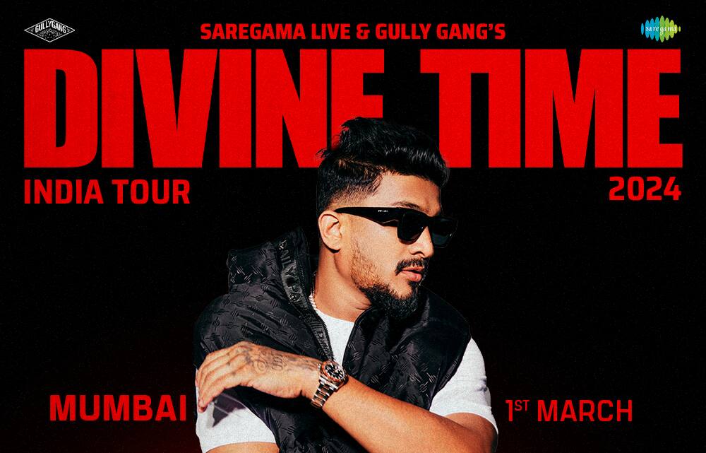 DIVINE Time India Tour 2024 Best seller and Trending event Tickets ...