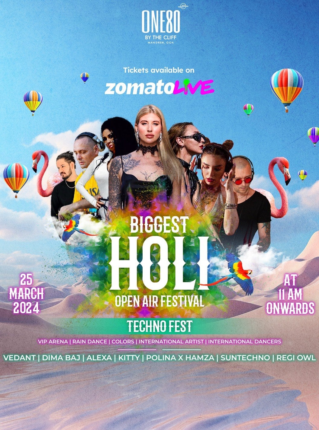 Biggest Holi Open Air Festival | Holi 2024 Music, Trending And Best ...