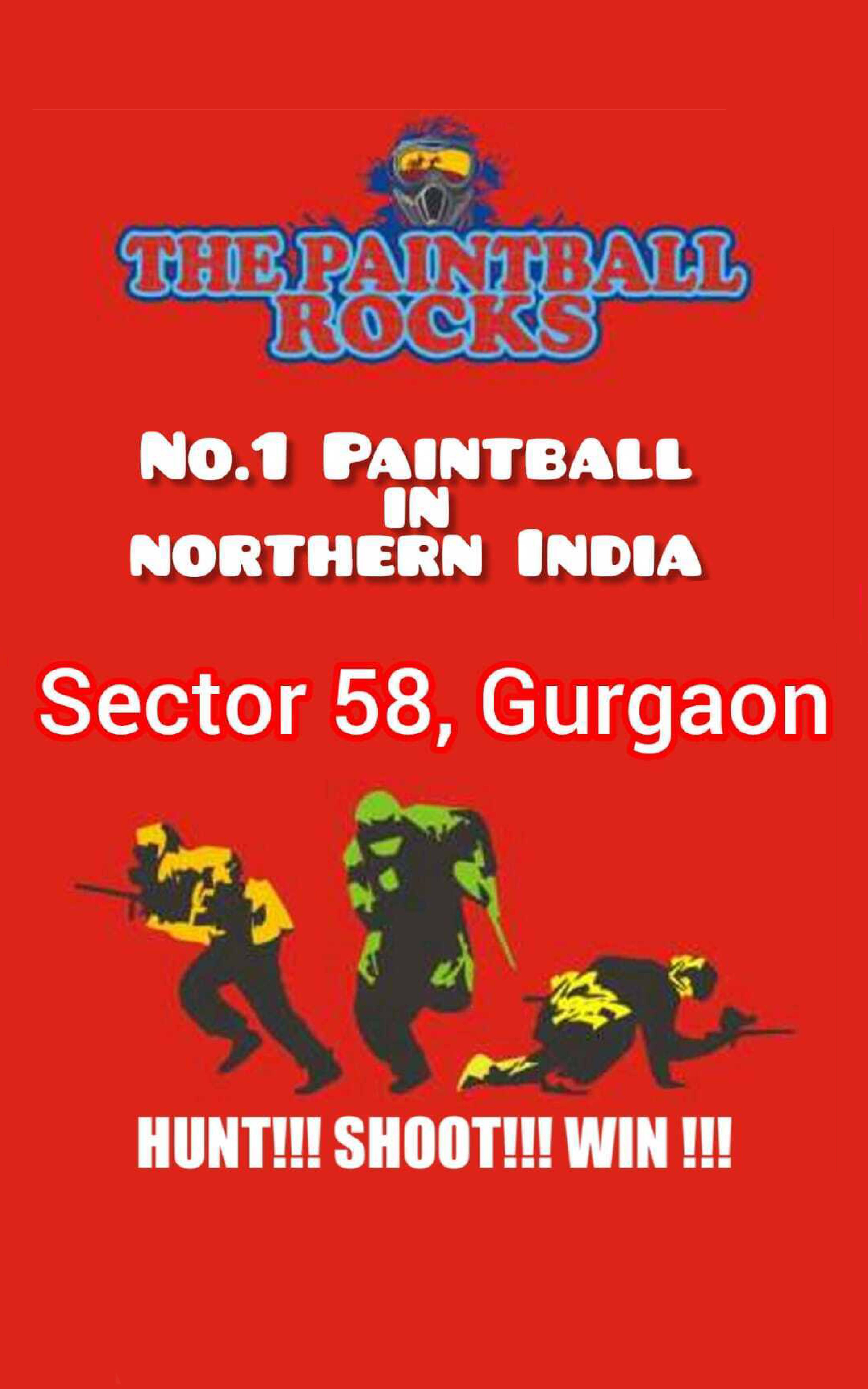 The Paintball Rocks Experiences and Trending event Tickets Delhi NCR