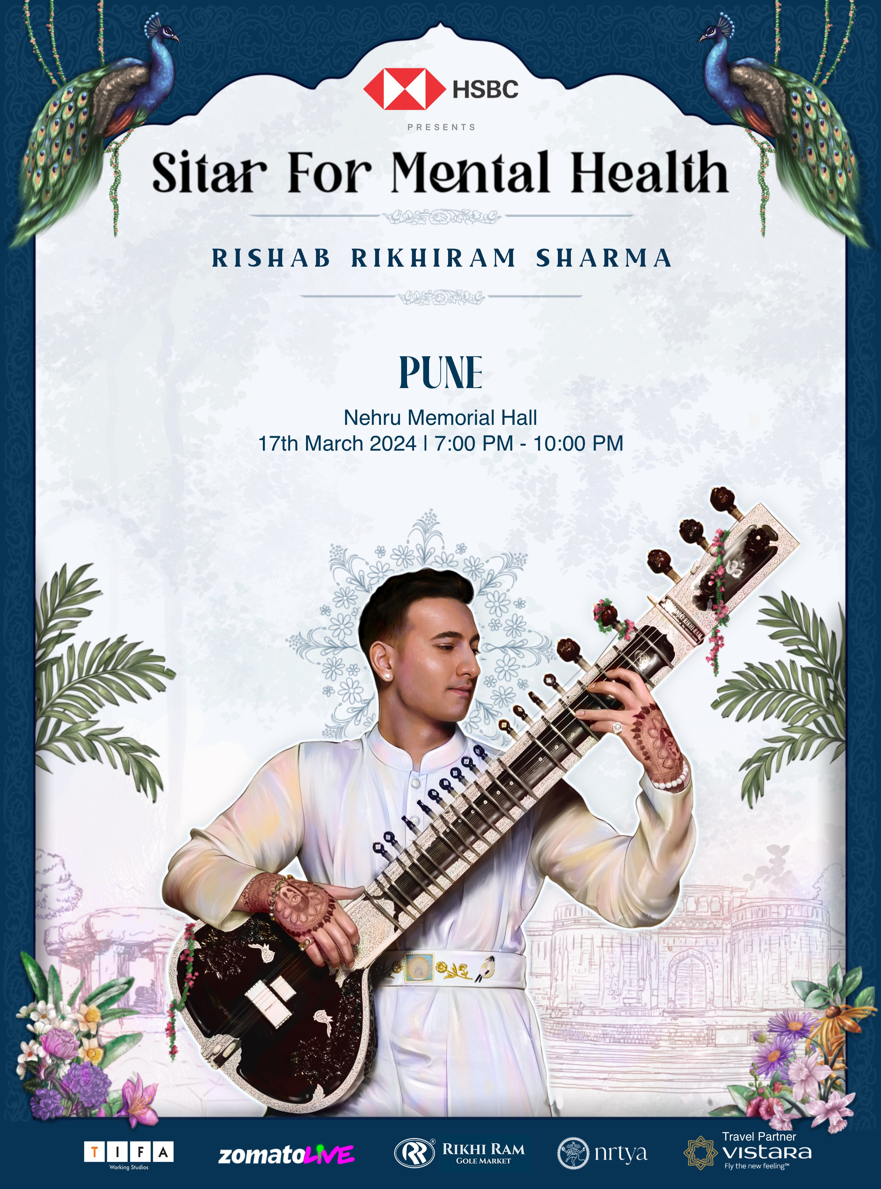 Sitar For Mental Health Music and Best seller event Tickets Pune Zomato