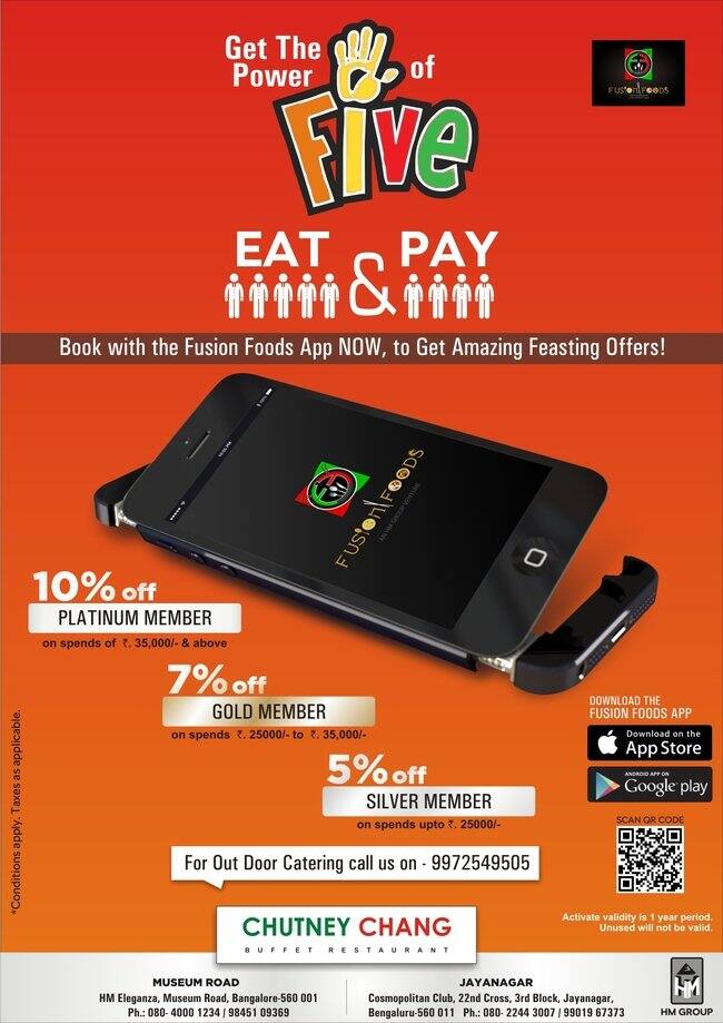 Chutney Chang, Jayanagar, Bangalore Zomato