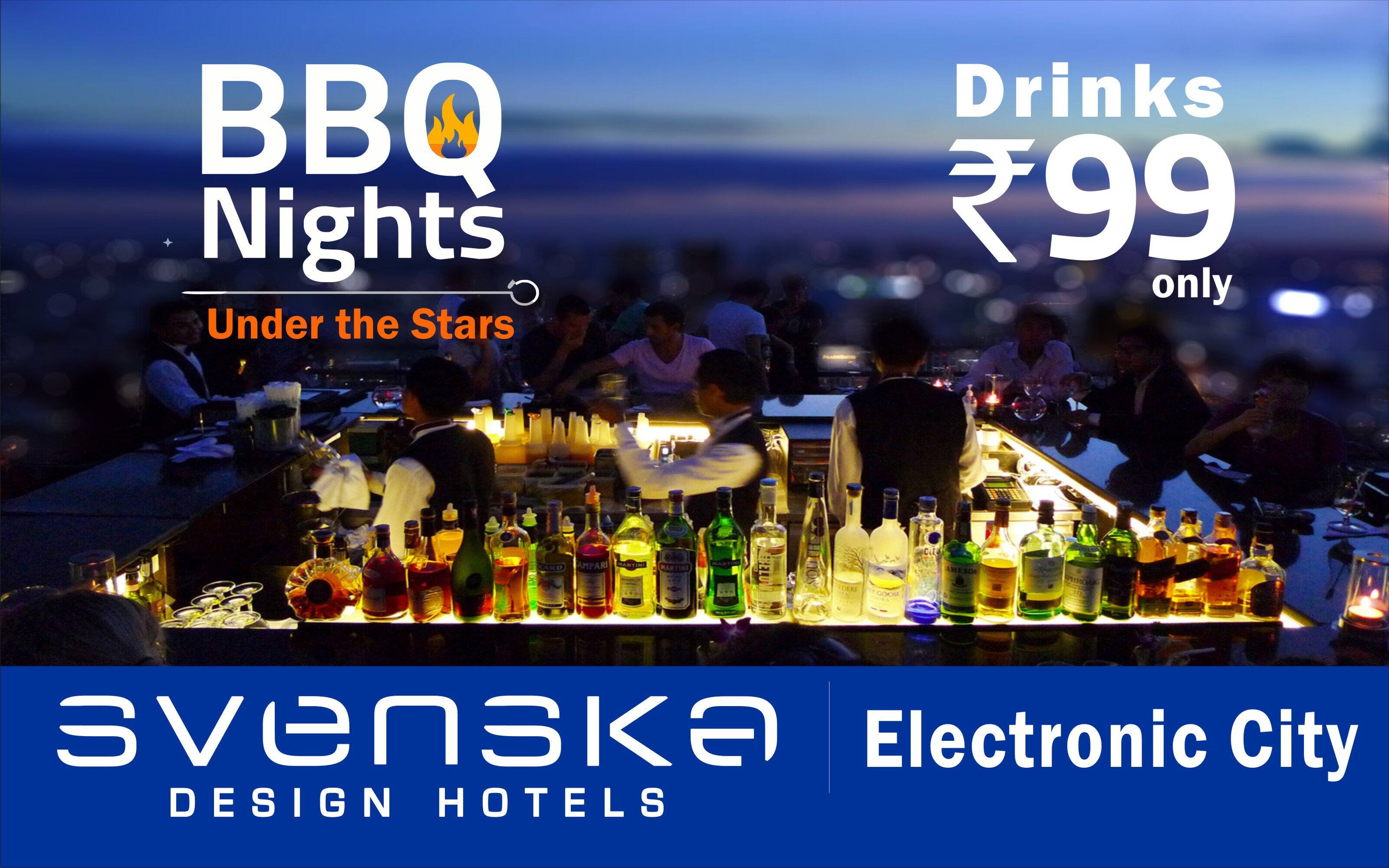 Events at Sky Lounge Bar Svenska Design Hotel, Electronic City